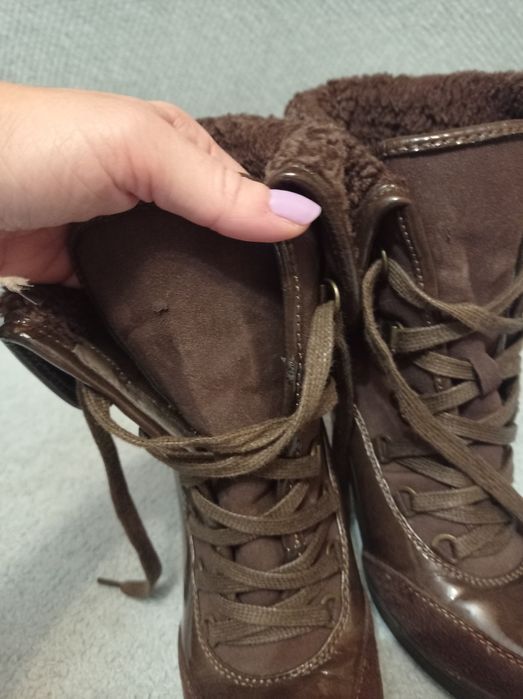 Ghetuțe toc/botine, mărime 37