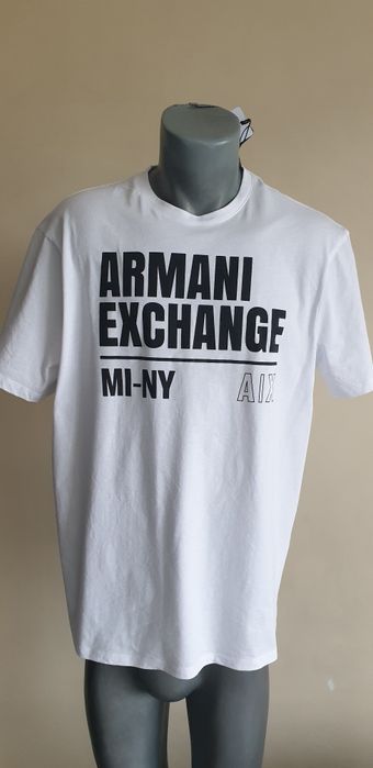 Armani Exchange A/X Organic Cotton /  XL НОВО! ОРИГИНАЛ! Мъжка Тениска