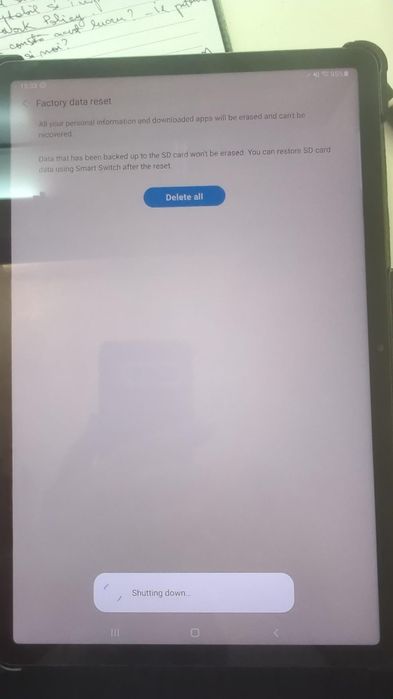 Samsung galaxy tab S7