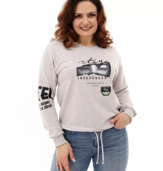 Кофта-свитшот женская