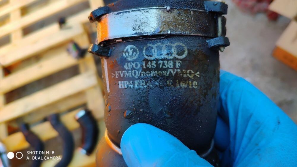 Комплект тръби за двигател на Audi A6 C6 4F 3.0D Facelift изпускателен