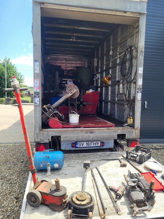 Vulcanizare Mobila de vânzare/service mobil/atelier mobil  (se vand si separat sculele)