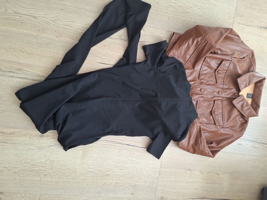 Кожено яке и гущеризон Shein