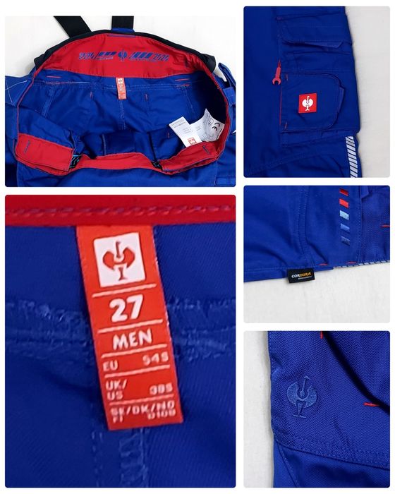 Pantaloni cu bretele Engelbert Strauss Motion Cordura, salopeta nr 27