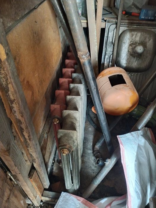 котел отапления радиаторы чугунные