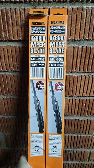 Щетки стеклоочистителя Masuma (Япония) 650 + 400 мм