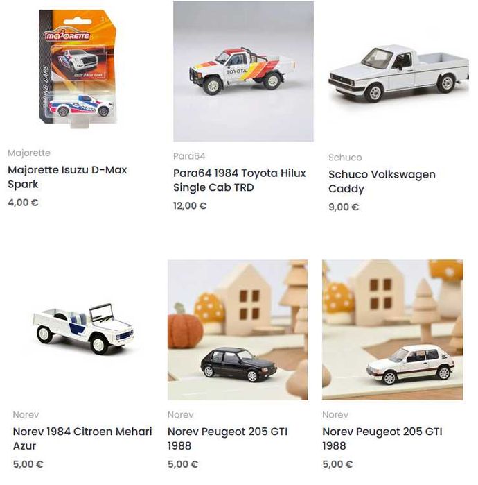 BM Creations, Greenlight, Kyosho, M2 Machines, Majorette (1:64 нови)