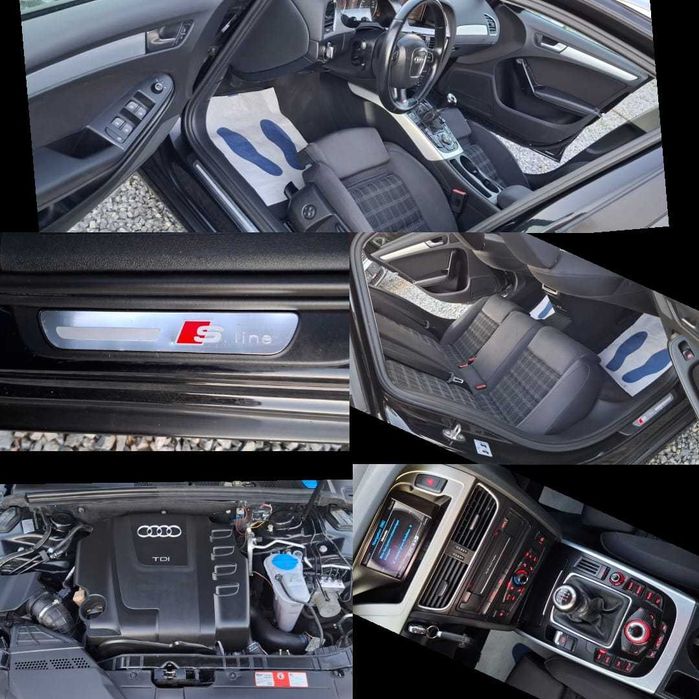 AUDI a4 B8 s-line 2.0 TDI 143 cp. 2010 diesel(Multimedia.navi MMI.si ceasuri color)