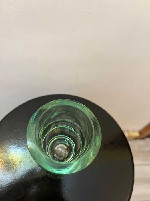 Piesa cristal Aseda Glasbruk, dizainer Bo Borgstrom bielouri bibelou