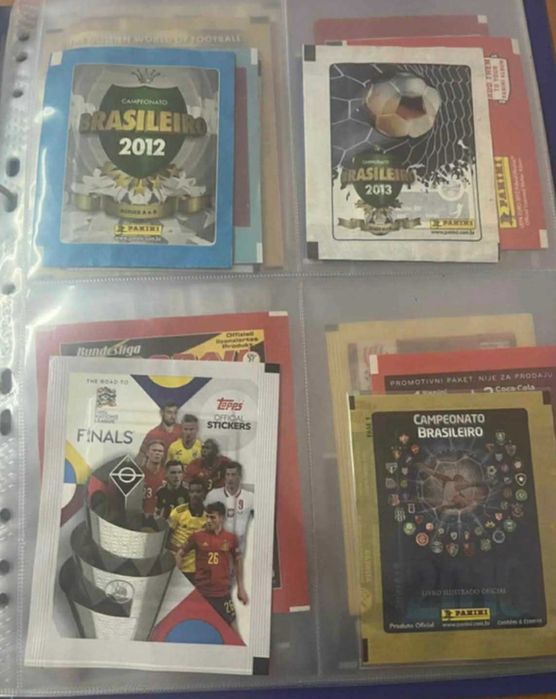 Colectie 64 plicuri diferite sigilate Panini,Topps,etc