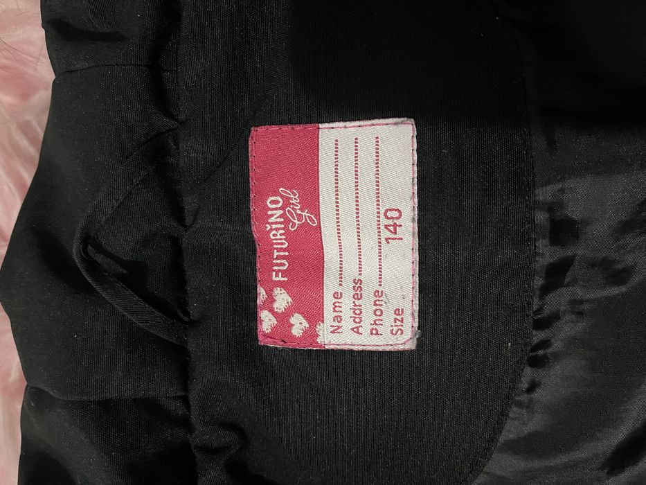 Зимняя длинная куртка для девочки