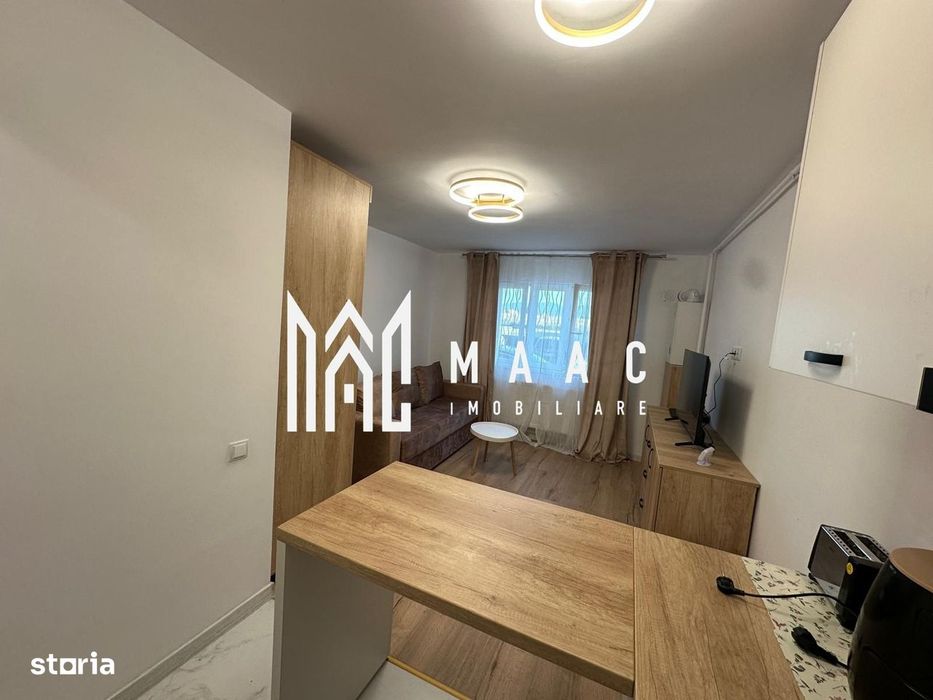 Apartament 1 cameră | Lazaret, Sibiu | 21,5 mp, mobilat, parter