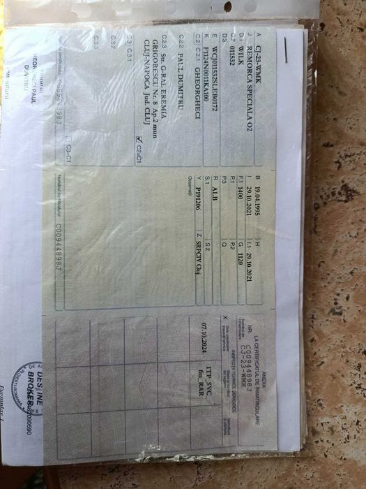 de vanzare rulota wilke 1995  itp expirat .2700 eur neg functionala