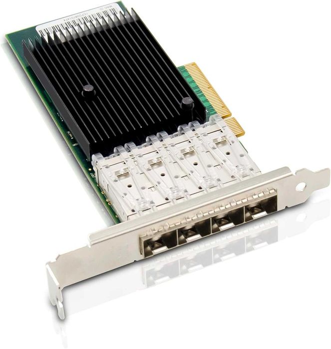 Placă rețea XWYWX 10Gb PCIe 3.0 X8 4*SFP+ Port NIC,Intel X710-BM1