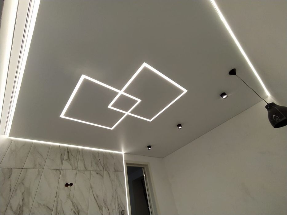 Натяжные потолки 1300