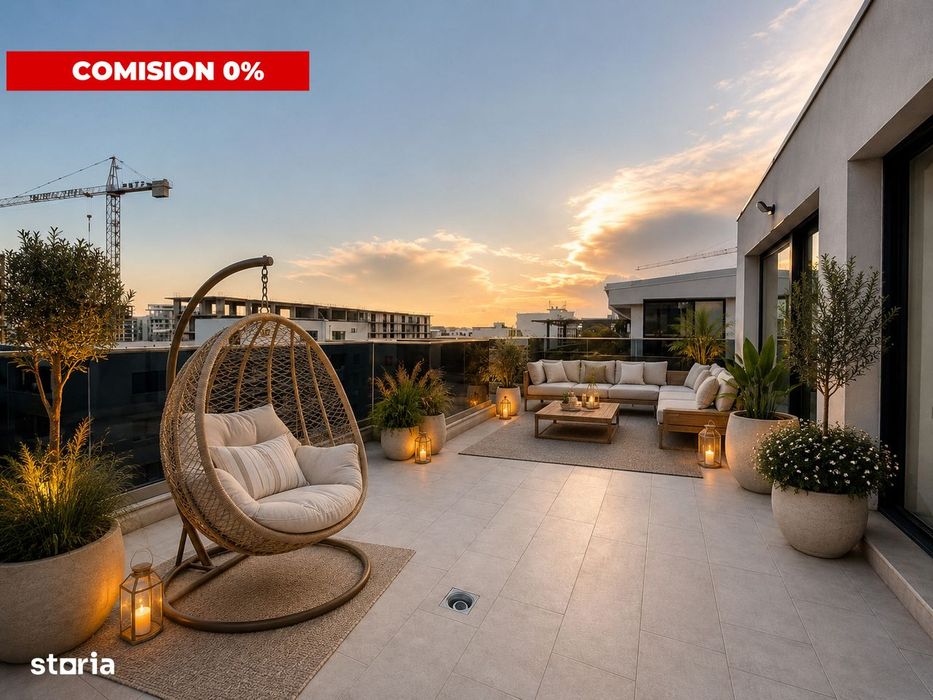 Penthouse 110 mp suprafata | Vedere spre mare | Terasa | Parcare — fotografia 1