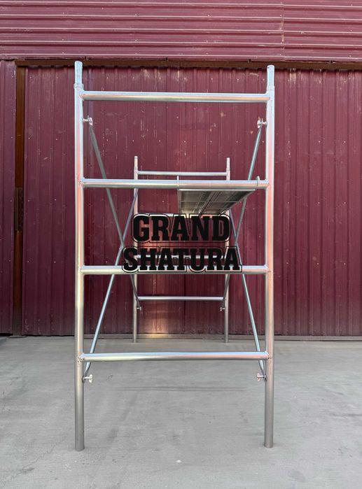 Леса строительные оцинкованные, прочные, легкие, с настилом Китай