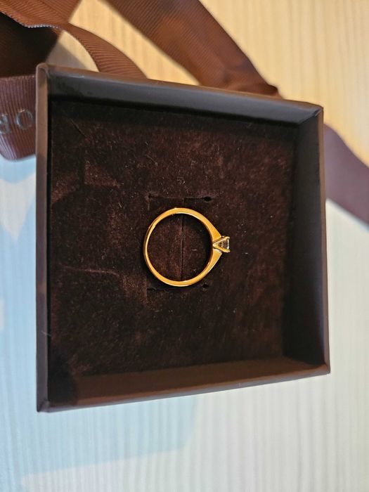 Inel de logodna Teilor aur 18K diamant 0.25ct RON 5500 (-27%)