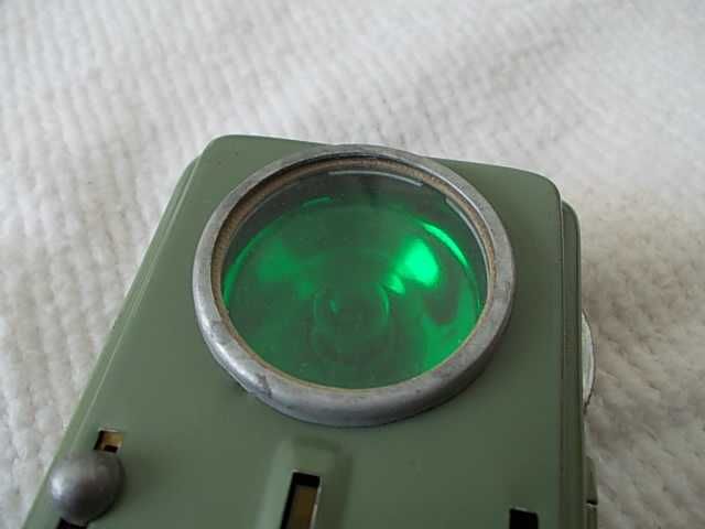 Старо железничарско фенерче 4 цвята