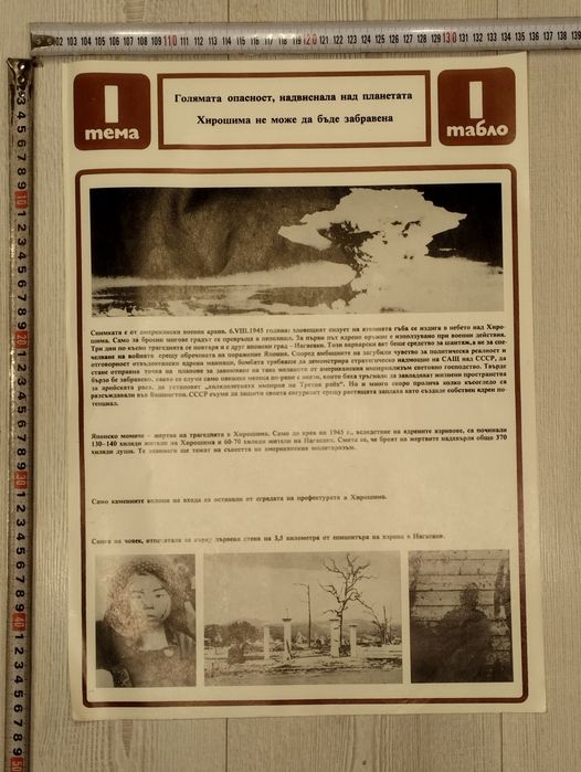 50 Табла за лекционна пропаганда и нагледна агитация от 1985 г.