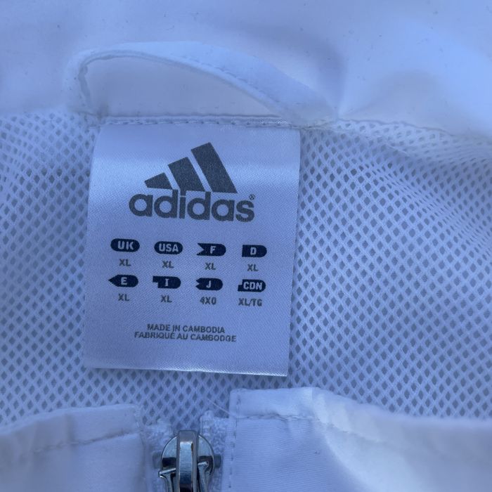 Geacă sport Adidas albă XL