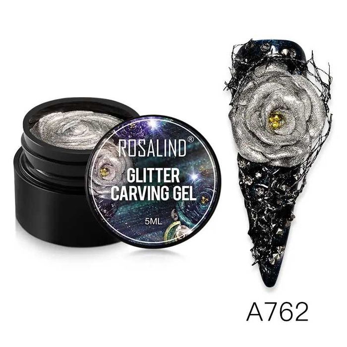 ROSALIND 3D Uv&Led пластелин с брокат за моделиране