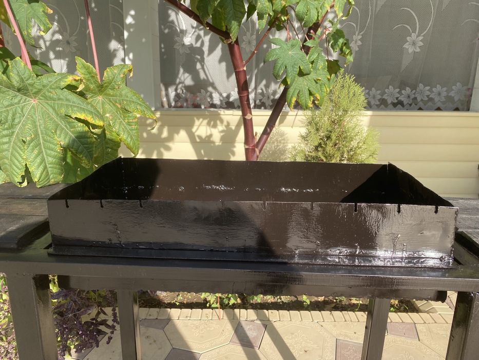 Мангал в стиле лофт