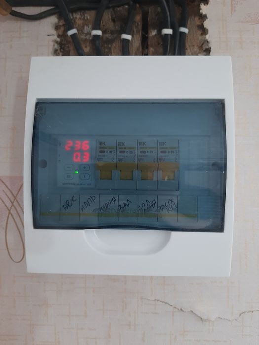 Электромонтажные работы.