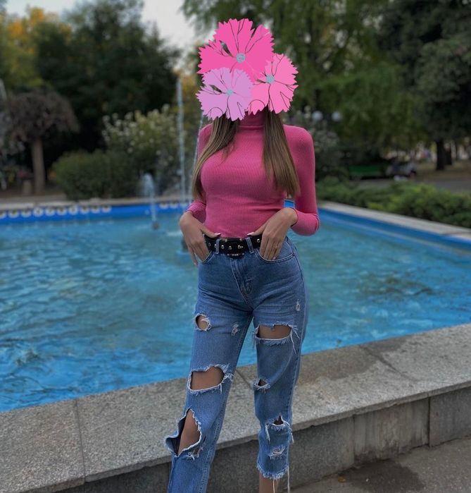 Блуза с дълъг ръкав