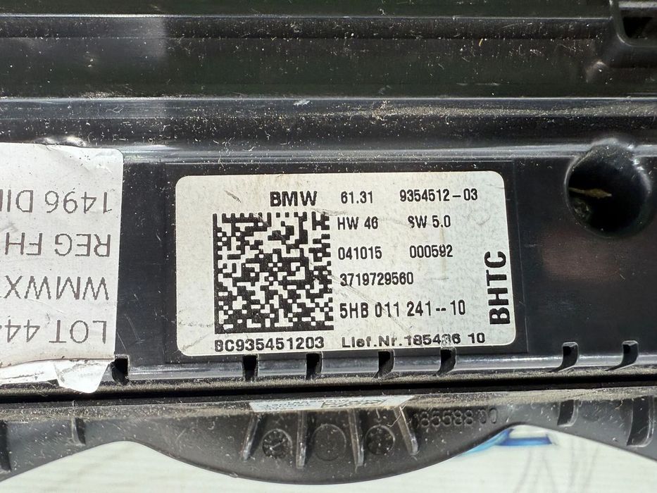 PANOU COMANDA CLIMA MINI COOPER D F55 1.5 DIESEL 2016 COD OEM 9354512 935451203 6131935451203 2014-2020