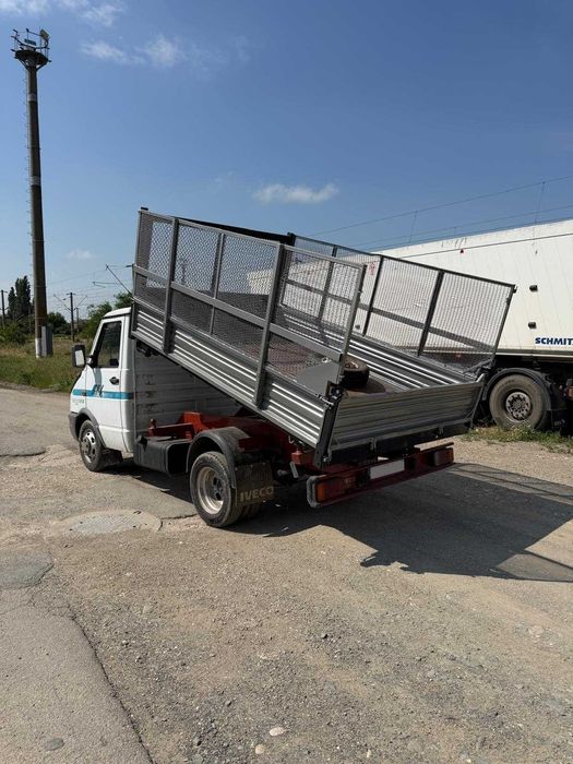 IVECO TurboDaily 35-12 Basculabil/cutie 1996 2.5TDi 120 CP, bena 3x2 m cat. B, inmatriculat ofer fiscal