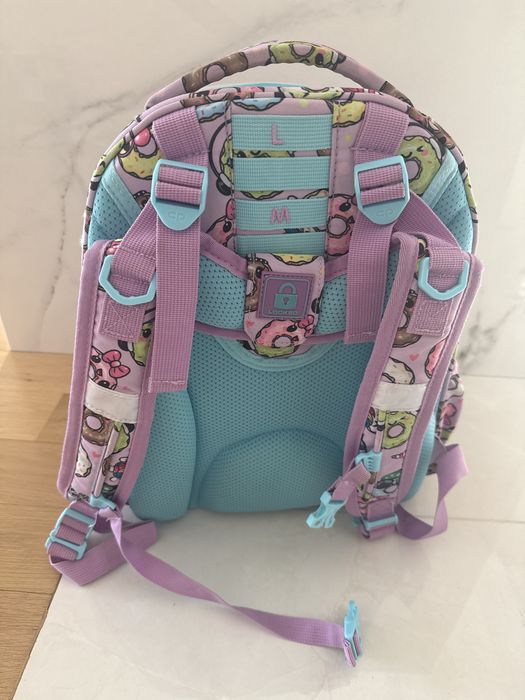 Ученическа раница CoolPack, Turtle, Happy donuts, 29x40x17, Многоцветен