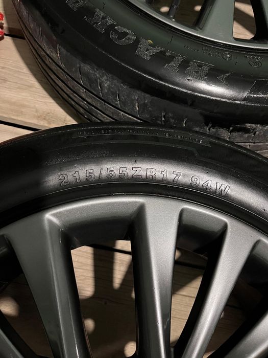 Диски титанки шины летние R 17