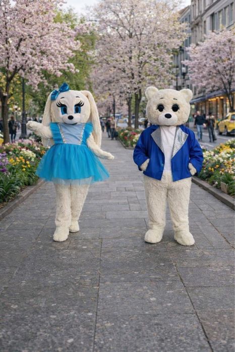 Мишка тедди аниматор Шымкент на прокат