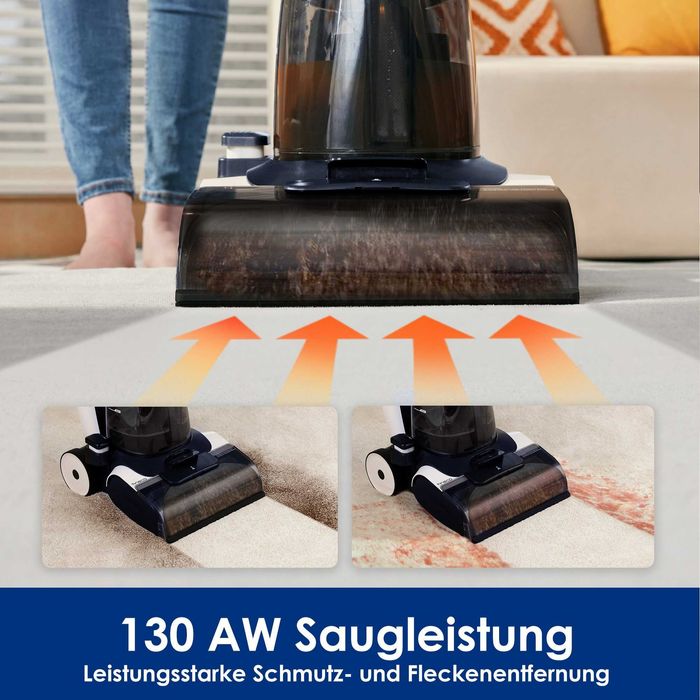 Aspirator de curățat covoare iCarpet, uscare puternică la 75°C, MS134