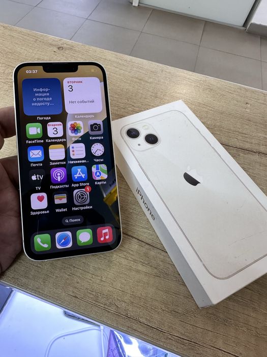 Iphone 13 на 128гб с коробкой