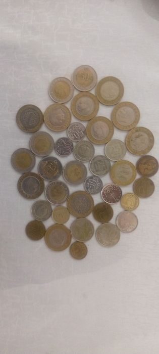 Монеты разные 36 шт