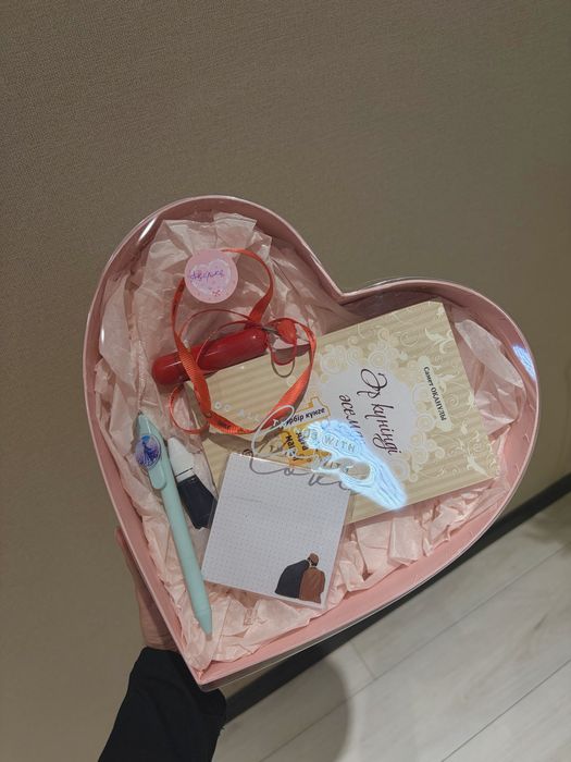 коробка сердечко