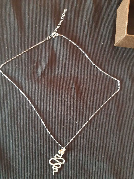 Верижка (синджирче), сребърна дамска чисто нова в кутийка