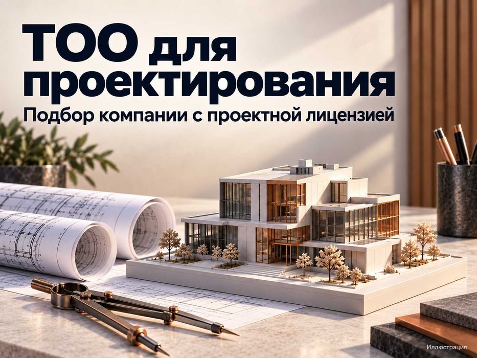 Продам ТОО с лицензией ПД 2 категории — проектирование
