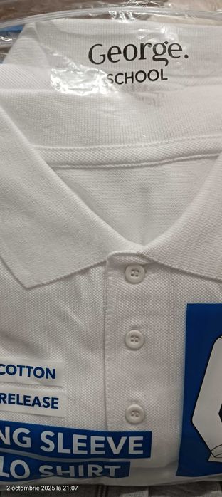 Set bluze polo George School 8 - 9 ani