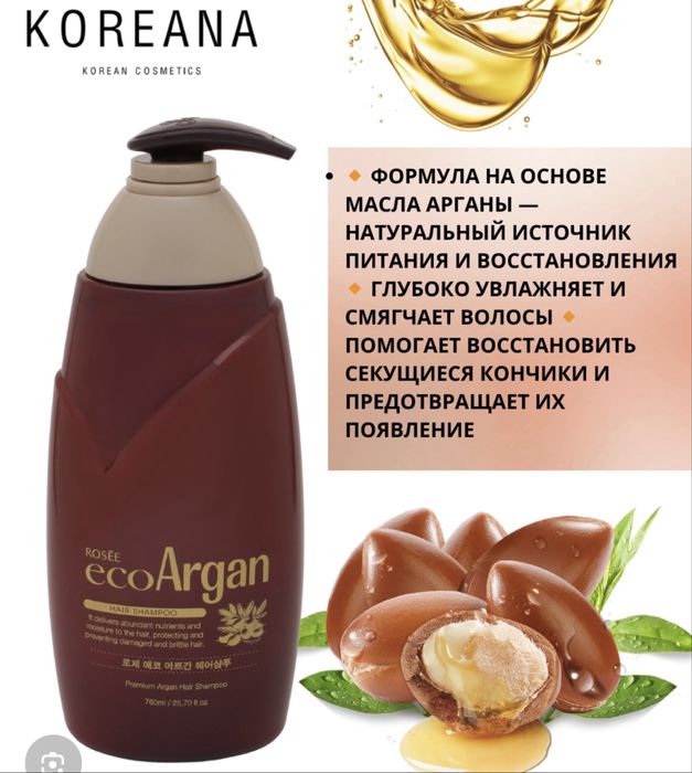 Шампунь Eco Argan