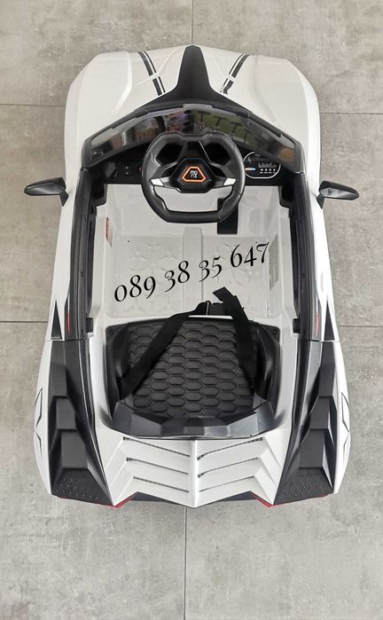 ТОП ЦЕНАНОВО!Акумулаторна кола CORDOBA WHITE с 12V батерия,Bluetooth