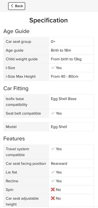 Бебешка количка Egg2 3 в 1 + столче за кола+изофикс+зимен/летен кош