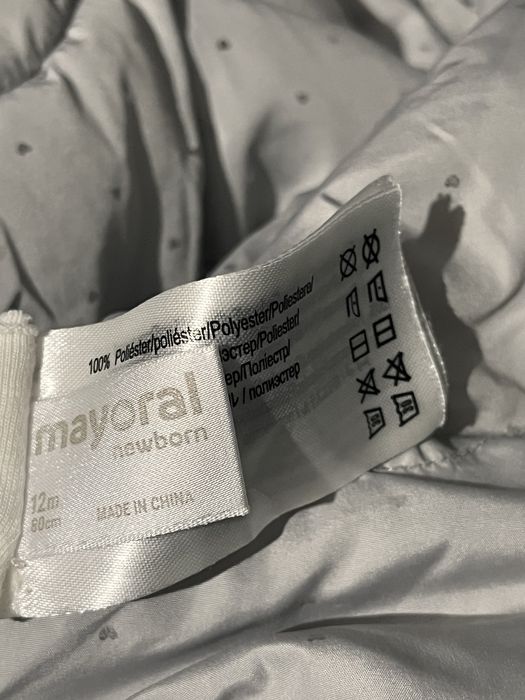 Mayoral geaca reversibila cu pulga 12M 80 cm