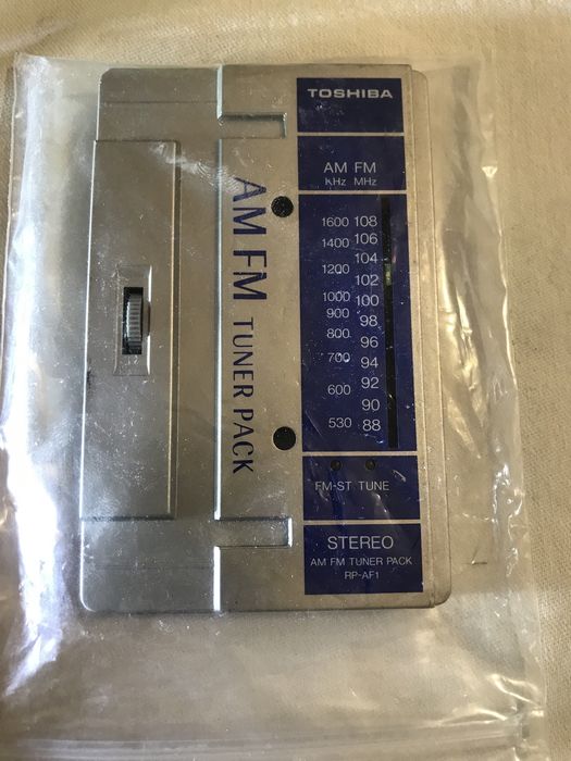 Tuner walkman Toshiba