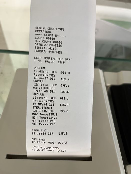 Autoclav B-autoclaf sterilizator dental stomatologie clinica chirurgie