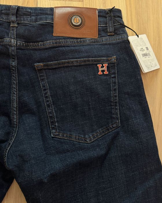 Hermes-Оригинални чисто нови мъжки дънки М размер