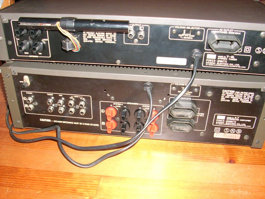 Sansui amplificator A7 + tuner T5-L