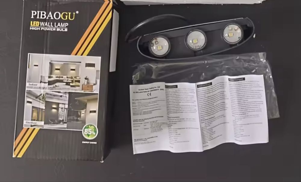 LED стенна лампа